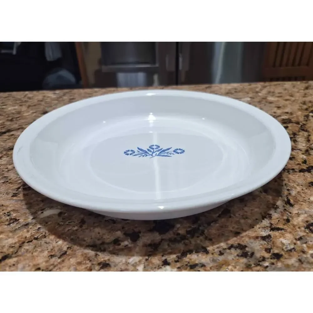 Corning Ware Blue Cornflower Pie Plate 9